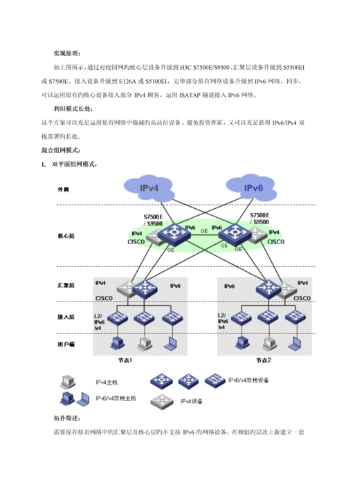 IPv校园建设专题方案模板.docx