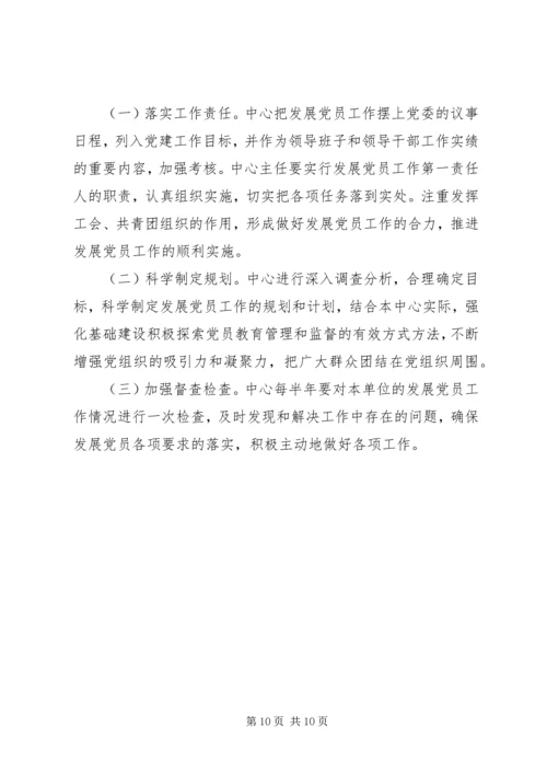篇一：XX年发展党员工作计划 (4).docx