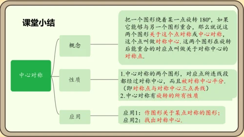 人教版数学九年级上册23.2.1  中心对称课件（共29张PPT）