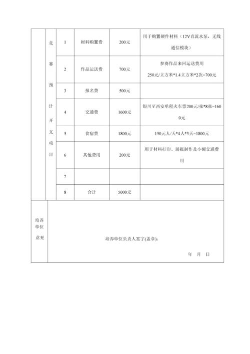 2023年竞赛专项申请表.docx