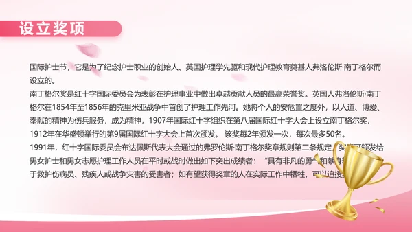 5.12国际护士节活动主题演讲动态PPT