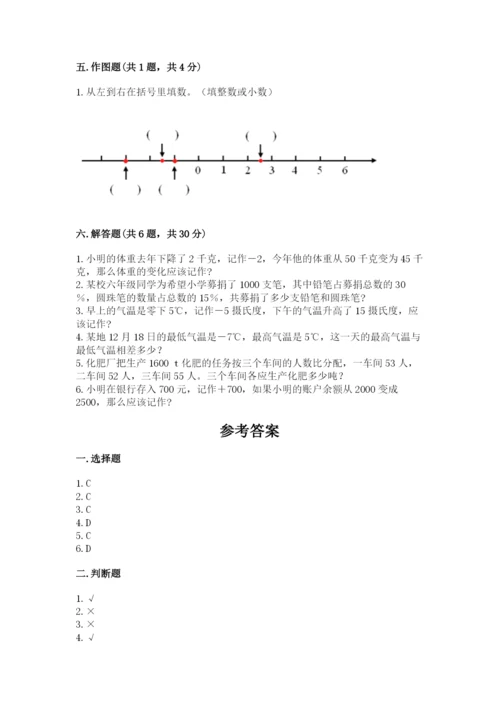 邳州市六年级下册数学期末测试卷1套.docx