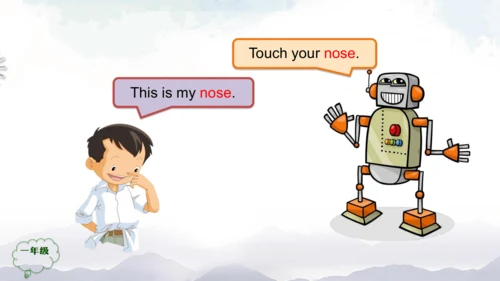 Unit 2 Face Lesson 2 课件(共34张PPT)