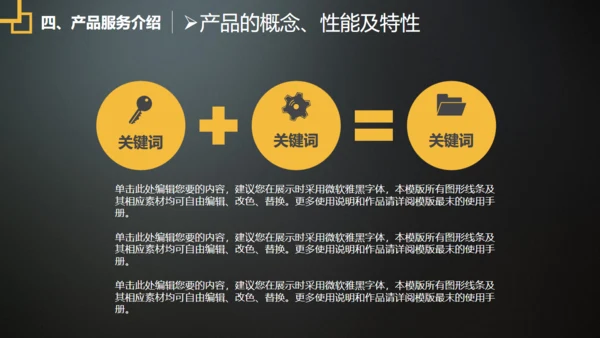 商业计划书BP模板创业通用PPT母版