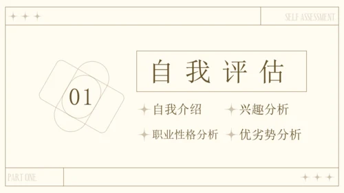 文艺气息风格个人职业规划通用PPT