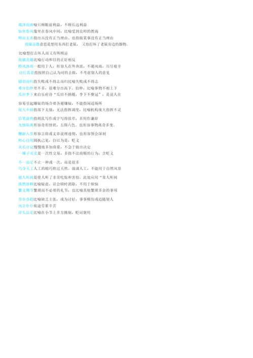 高考成语必备(含释义).docx