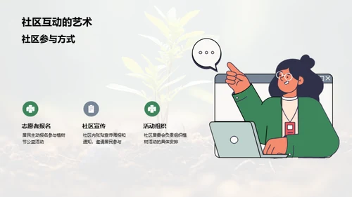 绿化生活，科学植树