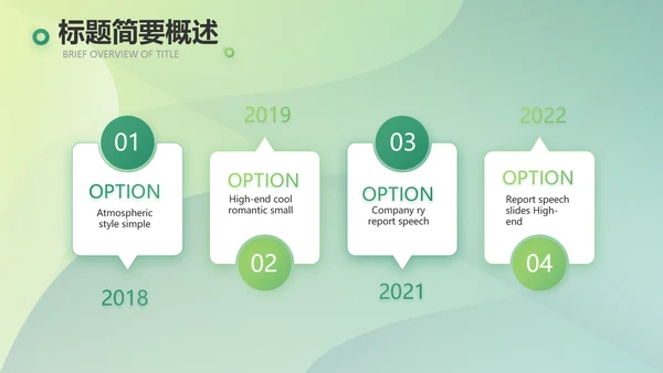 绿色大气农业项目商业计划书动态PPT