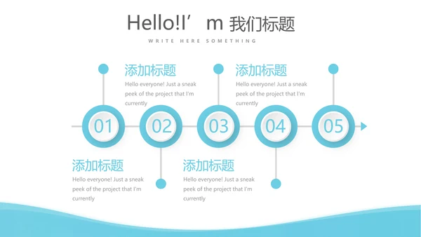 蓝色简约医疗主科医生工作汇报动态PPT
