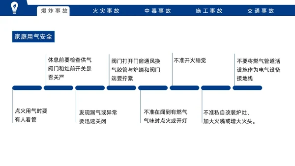 蓝色实拍风安全事故案例警示教育培训PPT案例分析