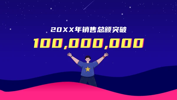公司年终盛典年会活动抽奖通用PPT模板