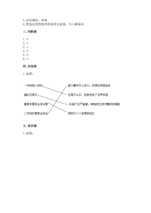 部编版道德与法治四年级上册期中测试卷附答案（达标题）.docx