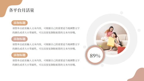 电商行业分析报告通用PPT模板
