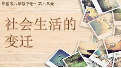 第19课 社会生活的变迁  课件