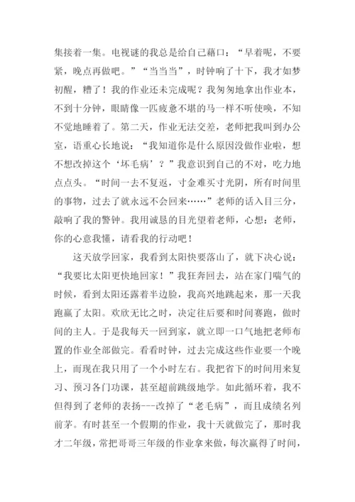 我和时间赛跑的作文.docx