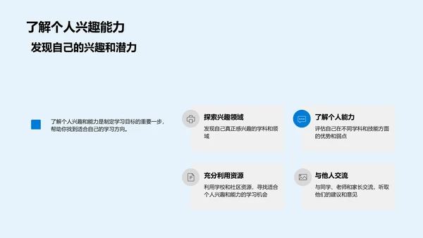 高效学习规划讲座PPT模板