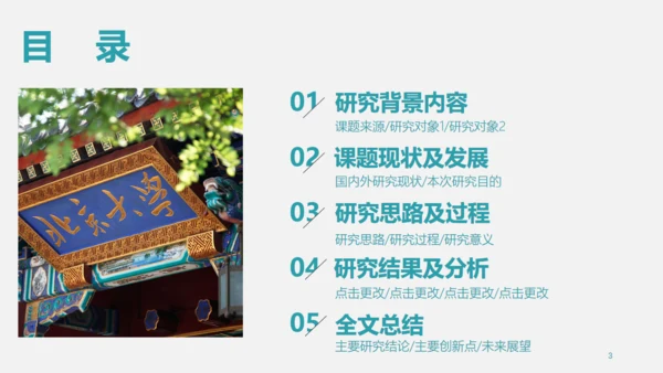 市场研究论文答辩报告通用PPT模板