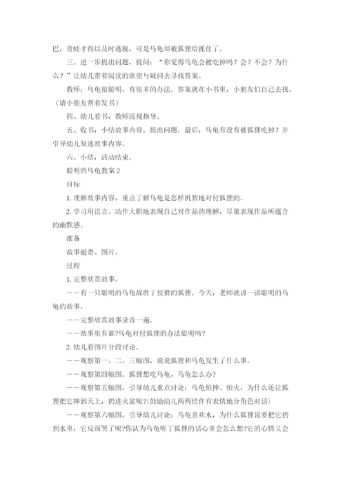 聪明的乌龟教案.docx