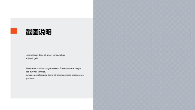 扁平PPT截图说明