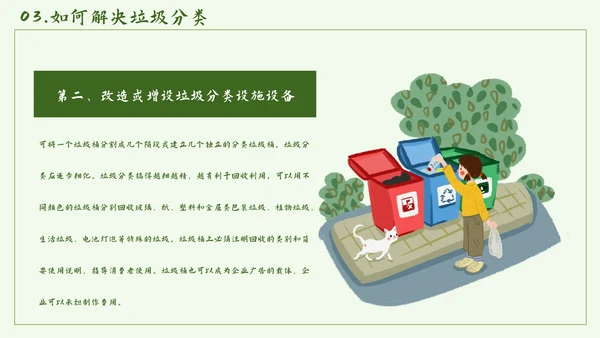 环保公益垃圾分类PPT简报