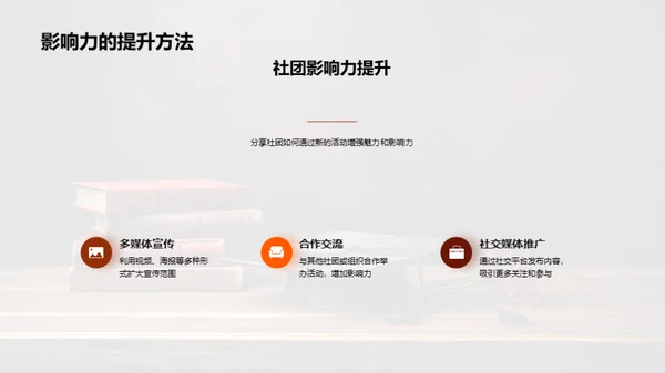 筑梦新篇章 社团展望