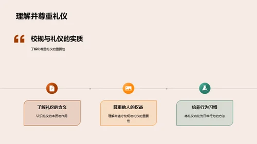 高一生活礼仪解析