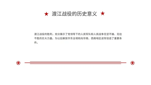 红色党政风历史学习PPT模板