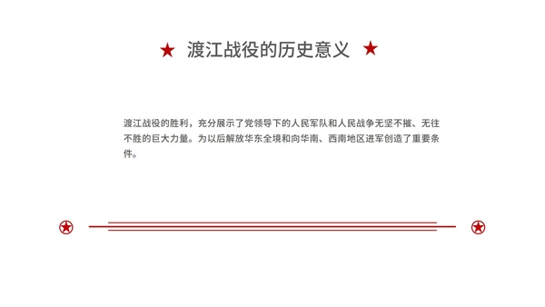 红色党政风历史学习PPT模板