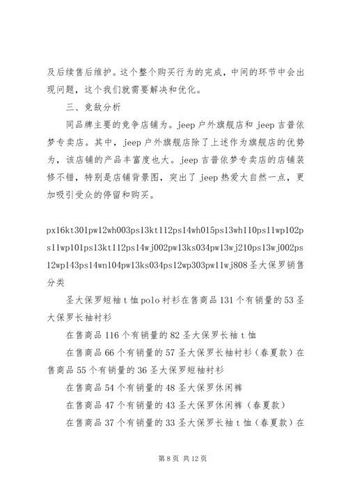 同类产品分析报告 (4).docx