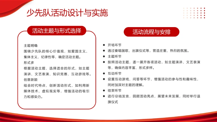 庆祝中国少年先锋队建队76周年系列活动队会展示PPT