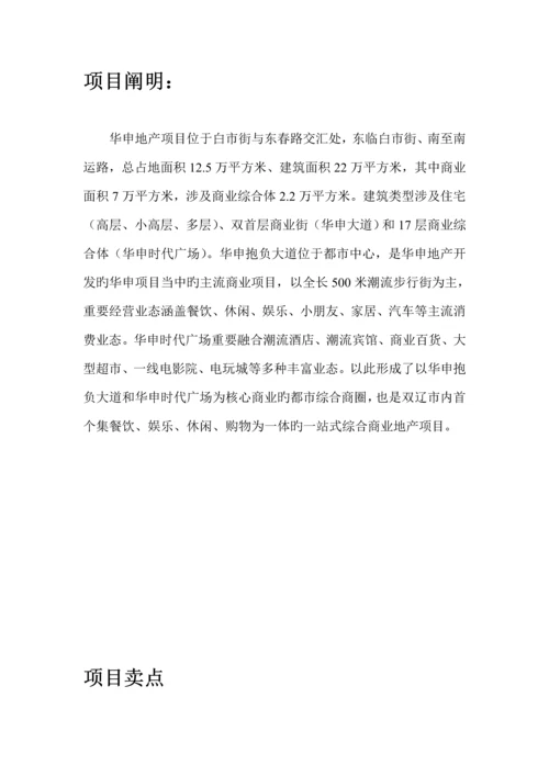 华申理想大道招商专题方案.docx