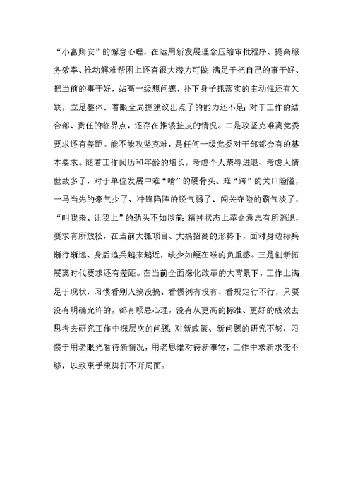 某政府镇长2019年度巡察整改专题民主生活会对照检查材料和2019年度民主生活会个人对照检查材料合集