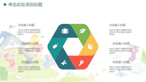 儿童小学早教幼儿教师说课通用PPT课件
