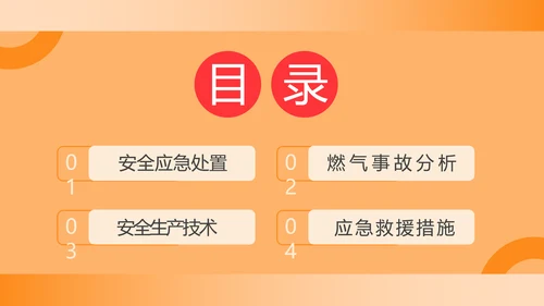 燃气安全使用培训知识课件警灯ppt模板
