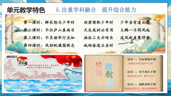 【大单元说课】第一单元《少年有梦》--扬帆逐梦正当时 课件