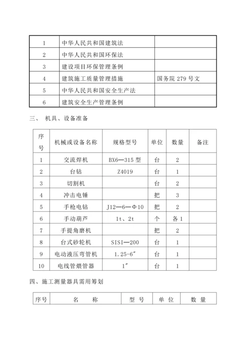 电气照明综合施工专题方案.docx