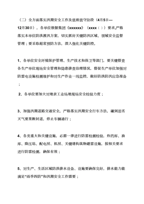 活动专项方案之矿山汛期工作专项方案.docx