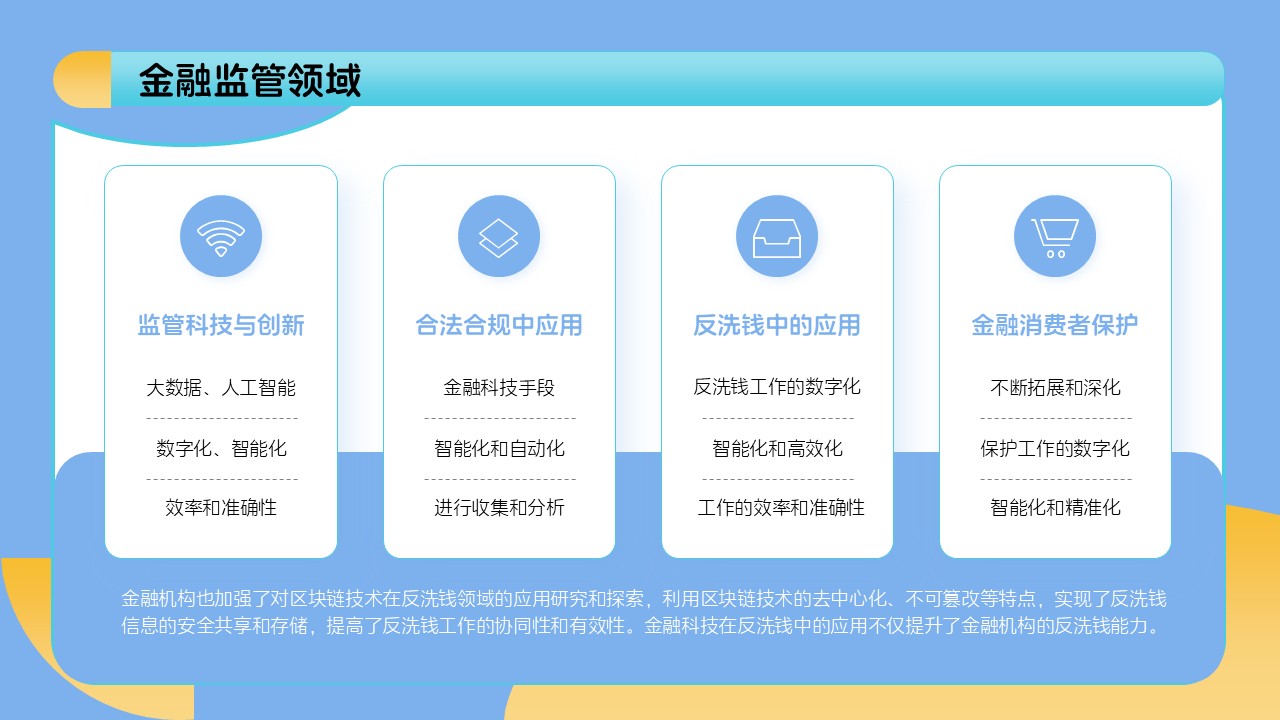 蓝黄色插画风年中总结报告ppt模板