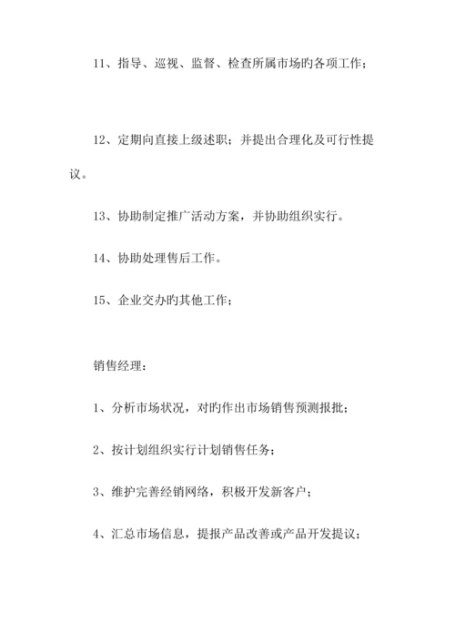 公司销售部管理规章制度基础.docx