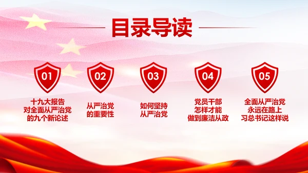 新时代党风廉政建设反腐倡廉从严治党PPT