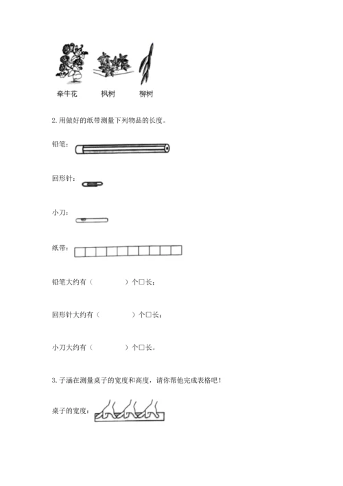 教科版科学一年级上册期末测试卷精品【网校专用】.docx