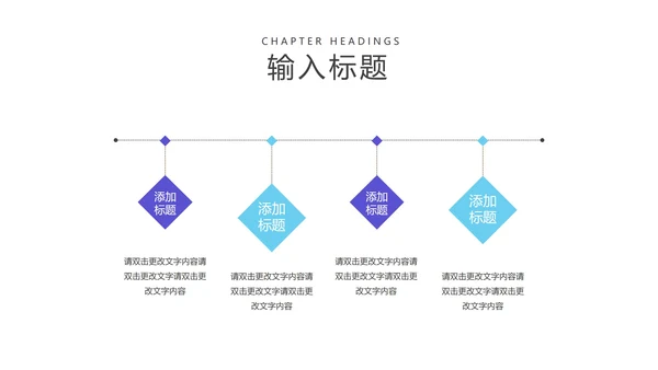 白色扁平风工作总结汇报PPT模板