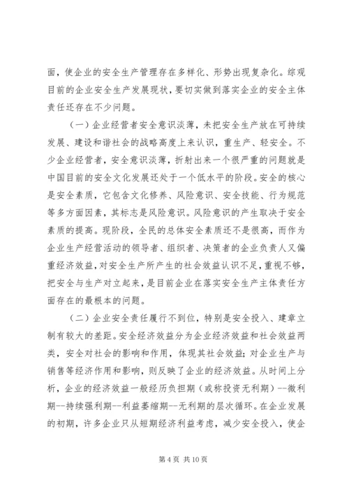 如何落实安全生产主体责任 (5).docx