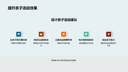 亲子活动设计与实施