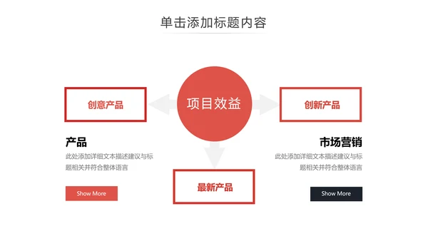 红色欧美风公司介绍企业宣传商务PPT模板