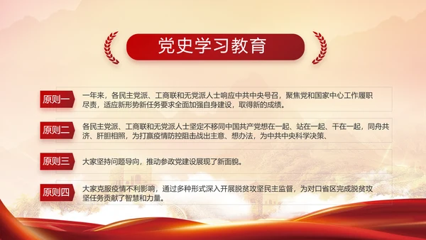 党委党史学习教育专题民主生活会PPT