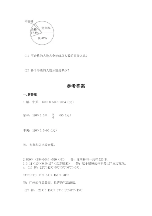 小升初数学应用题50道【word】.docx