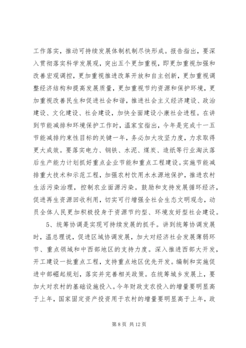 全国“两会”精神学习传达提纲.docx