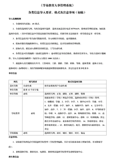 学易教育人事综合管理系统说明.docx