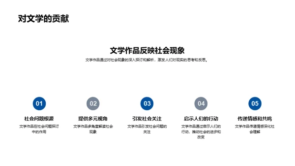 文学镜像下的社会解读